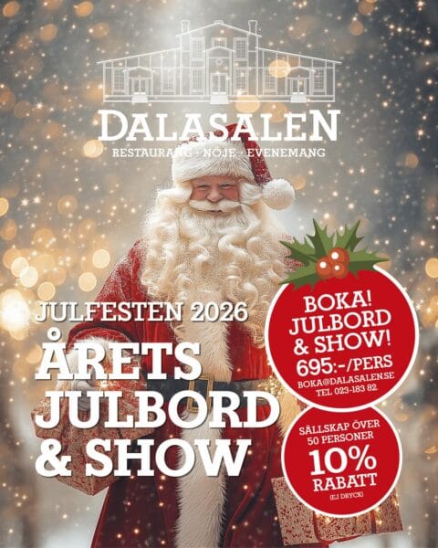 Julbord på Dalasalen 2026