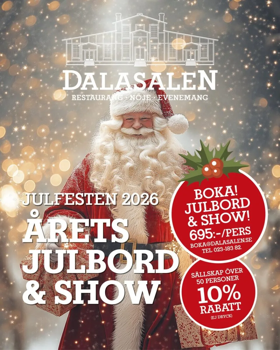 Julbord på Dalasalen 2026